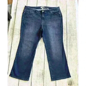 Lane Bryant Jeans Womens Size 26 S  Mid Rise Boot Cut Stretch